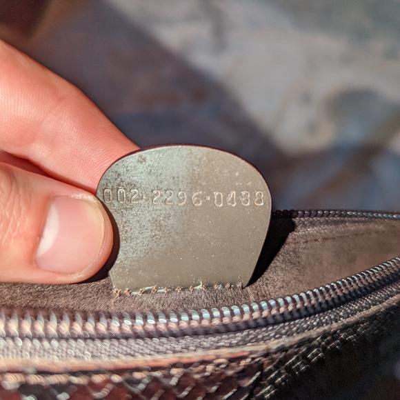 VINTAGE Gucci Python Tote - Picture 7 of 10